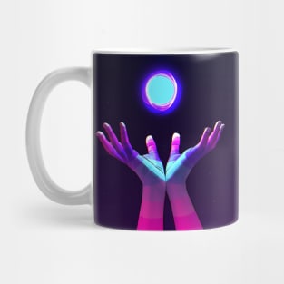 Psychedelic Energy Hands 7 (GIF) Mug